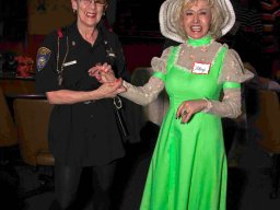 mary gettiing cuffed